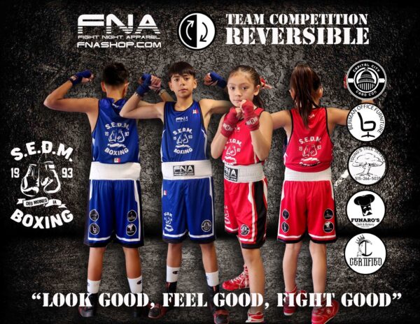 Introducing FNA Reversible Team Competition Fight Sets - Elevate Your Performance in the Ring!